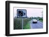 Speed Camera warning sign-null-Framed Photographic Print