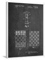 Speed Chess Game Patent-Cole Borders-Framed Art Print