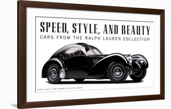 Speed, Style and Beauty-Michael Furman-Framed Art Print