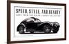 Speed, Style and Beauty-Michael Furman-Framed Art Print