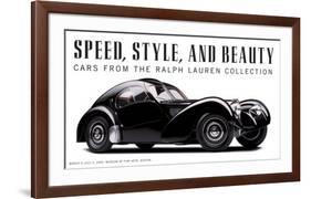 Speed, Style and Beauty-Michael Furman-Framed Art Print