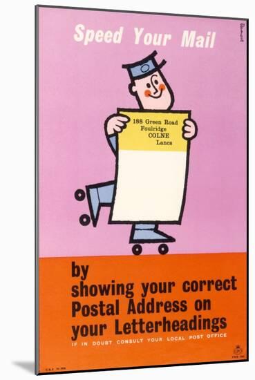 Speed Your Mail-Harry Stevens-Mounted Art Print