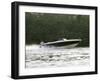 Speedboat on Water-null-Framed Photographic Print