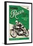 Speede Racer-Rocket 68-Framed Giclee Print