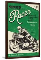 Speede Racer-Rocket 68-Framed Giclee Print