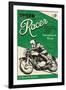 Speede Racer-Rocket 68-Framed Premium Giclee Print