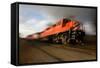 Speeding Locomotive-Steve mc-Framed Stretched Canvas