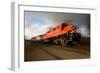 Speeding Locomotive-Steve mc-Framed Photographic Print