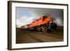 Speeding Locomotive-Steve mc-Framed Photographic Print