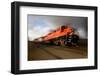 Speeding Locomotive-Steve mc-Framed Photographic Print