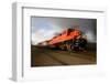 Speeding Locomotive-Steve mc-Framed Photographic Print