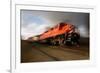 Speeding Locomotive-Steve mc-Framed Photographic Print