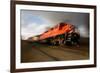 Speeding Locomotive-Steve mc-Framed Photographic Print