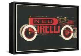 Speeding Roadster-null-Framed Stretched Canvas