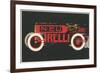 Speeding Roadster-null-Framed Art Print