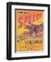 Speedy Vegetable Label - Hanford, CA-Lantern Press-Framed Art Print