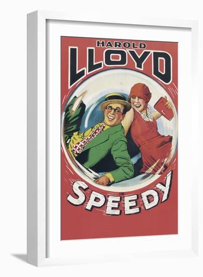 Speedy-null-Framed Art Print