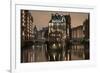 Speicherstadt District, Hafencity, Hamburg, Germany, Europe-Ben Pipe-Framed Photographic Print