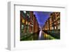 Speicherstadt Hamburg Germany-null-Framed Art Print