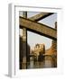 Speicherstadt renovated warehouse, Hamburg, Germany-Walter Bibikow-Framed Photographic Print