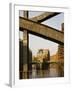 Speicherstadt renovated warehouse, Hamburg, Germany-Walter Bibikow-Framed Photographic Print