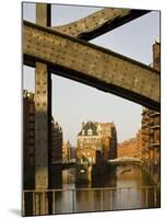 Speicherstadt renovated warehouse, Hamburg, Germany-Walter Bibikow-Mounted Photographic Print