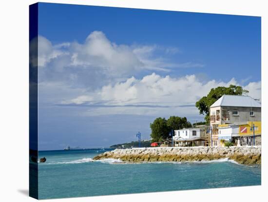 Speightstown Waterfront, St. Peter's Parish, Barbados, West Indies, Caribbean, Central America-Richard Cummins-Stretched Canvas