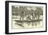Speke Circumnavigating Lake Victoria-null-Framed Giclee Print