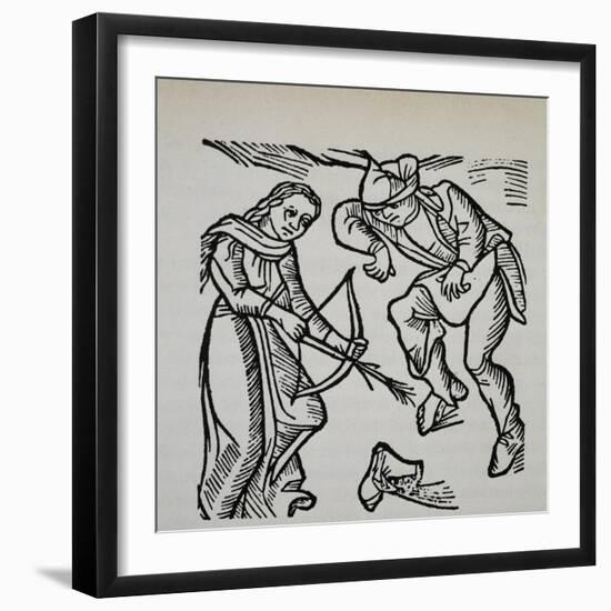 Spell Arc-null-Framed Giclee Print