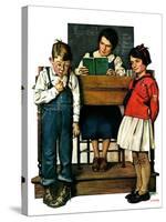 "Spelling Bee,"September 10, 1927-Lawrence Toney-Stretched Canvas