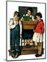 "Spelling Bee,"September 10, 1927-Lawrence Toney-Mounted Giclee Print