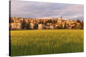 Spello at Sunset, Perugia District, Umbria, Italy-ClickAlps-Stretched Canvas