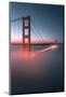 Spencer Battery Fog Golden Gate Bridge, San Francisco California Travel-Vincent James-Mounted Photographic Print