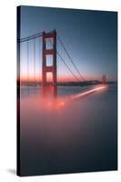 Spencer Battery Fog Golden Gate Bridge, San Francisco California Travel-Vincent James-Stretched Canvas