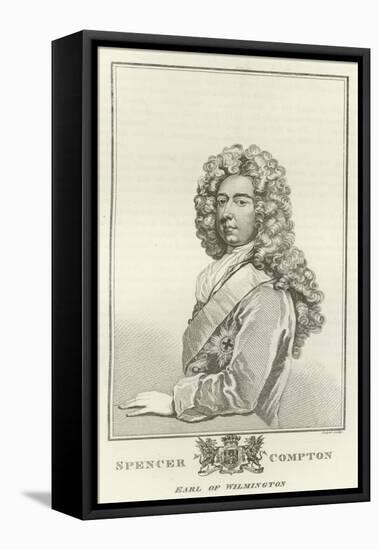 Spencer Compton, Earl of Wilmington-Godfrey Kneller-Framed Stretched Canvas