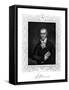 Spencer Perceval, British Statesman and Prime Minister, 19th Century-C Picart-Framed Stretched Canvas