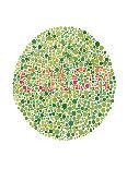 Color Blindness Test-Spencer Sutton-Giclee Print