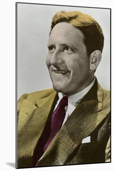 Spencer Tracy (1900-196), American Actor, Early 20th Century-null-Mounted Giclee Print