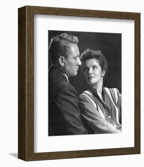 Spencer Tracy & Katharine Hepburn-null-Framed Photo