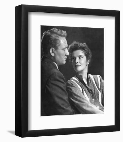 Spencer Tracy & Katharine Hepburn-null-Framed Photo