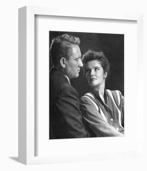 Spencer Tracy & Katharine Hepburn-null-Framed Photo