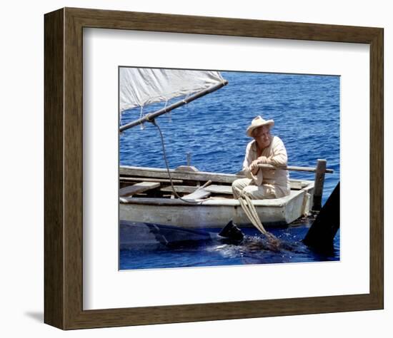 Spencer Tracy, The Old Man and the Sea (1958)-null-Framed Photo