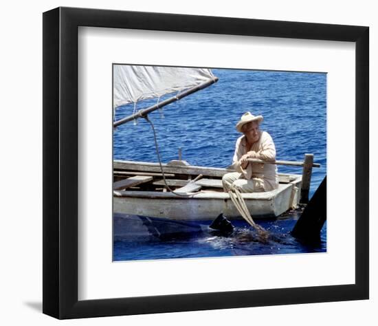 Spencer Tracy, The Old Man and the Sea (1958)-null-Framed Photo