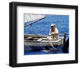 Spencer Tracy, The Old Man and the Sea (1958)-null-Framed Photo