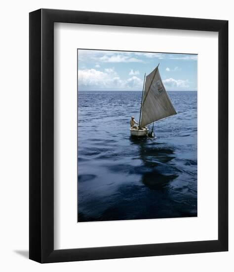 Spencer Tracy, The Old Man and the Sea (1958)-null-Framed Photo