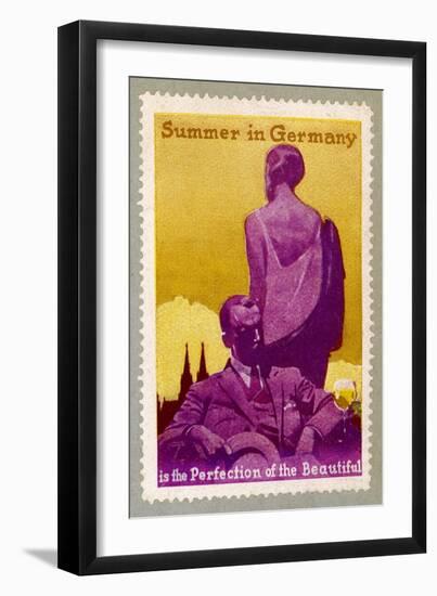 Spend the Summer in Germany-null-Framed Art Print