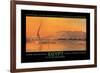 Spend This Winter in Egypt Where a Perfect Climate is to Be Obtained-D. Rudeman-Framed Art Print