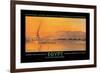 Spend This Winter in Egypt Where a Perfect Climate is to Be Obtained-D. Rudeman-Framed Art Print