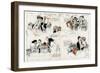 Spending Money 1918-René Vincent-Framed Art Print