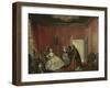 Spendthrift or the Wasteful Woman-Cornelis Troost-Framed Art Print